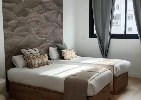 Habitación en piso compartido de 3 habitaciones en alquiler en La Bresca en Málaga