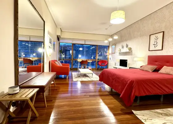Habitación en piso compartido de 5 dormitorios en alquiler en Castaños, con todos los gastos incluidos en Bilbao