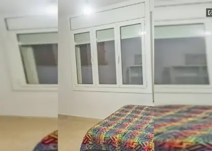 Habitación en un apartamento compartido de 4 habitaciones en El Carmelo, con todos los gastos incluidos. en Barcelona