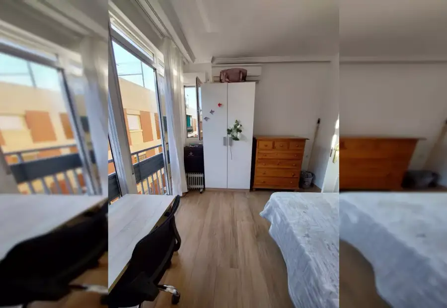 Se alquila habitación en piso compartido de 4 habitaciones en Huerta de la Reina en Córdoba