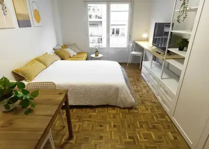Se alquila habitación en piso compartido de 5 habitaciones en Milagrosa-Arrosadia en Pamplona