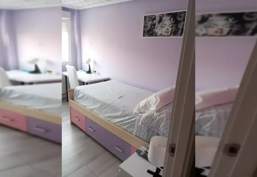 Se alquila habitación en piso de 3 habitaciones en Torrero, Zaragoza en Zaragoza